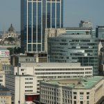 17.BRUXELLES, boulevard de l'Impératrice - tour des Finances et Central Plaza